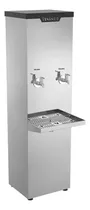 Comprar Bebedouro Gelado 25 Litros Inox 2 Torneiras De Coluna 220v