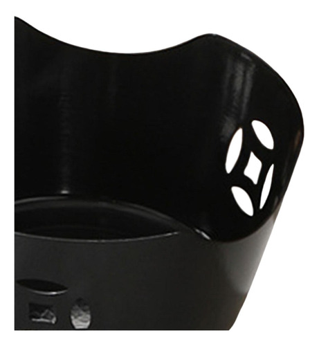 Base Para Queimador De Álcool, Mini Base Para Preto