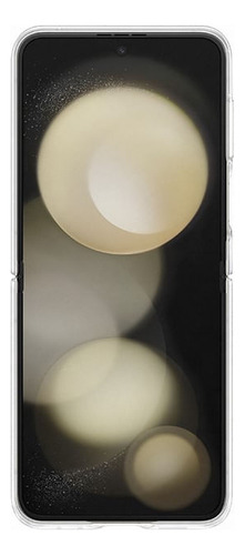 Funda protectora Samsung Flip-suit Galaxy Z Flip5, color transparente