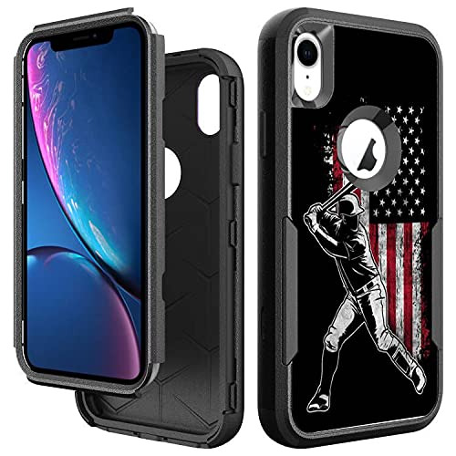 iPhone XR Case, iPhone XR Defender Case, Heavy Duty 360 Full
