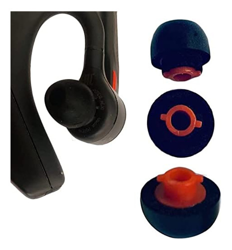 Bllq In-ear Tip Adapter Mount Memory Foam Ear Tips Compatibl