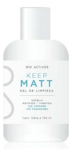 Gel De Limpieza Keep Matt 150 Ml Icono Momento De Aplicación Día/noche Tipo De Piel Mixta