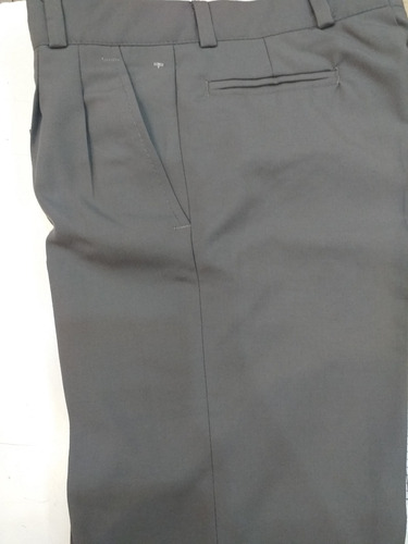 Pantalón Alpaca Colegial Sarmiento Gris Y Azul 38 Al 46