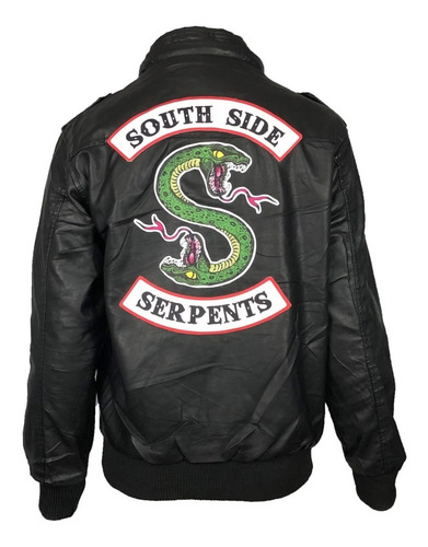 Jaqueta De Couro Masculina South Side Serpents Riverdale | Mercado Livre