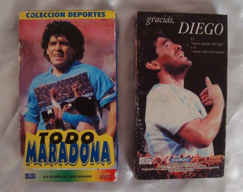 Maradona Videos Vhs Originales Oferta 