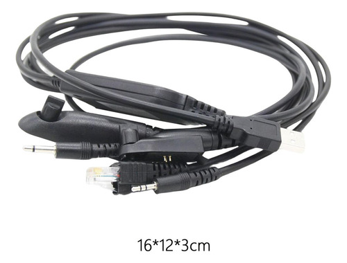 S Cable De Programación Usb 5 En 1 Compatible Con Motorola
