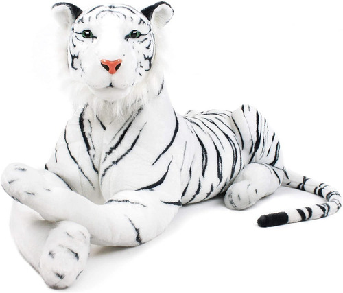 Tigre Blanco De Peluche Gigante De 42 Pulgadas - Viahart