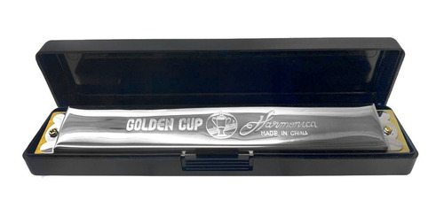 Armonica 48 Voces Golden Cup Diatonica En C (do) Estuche