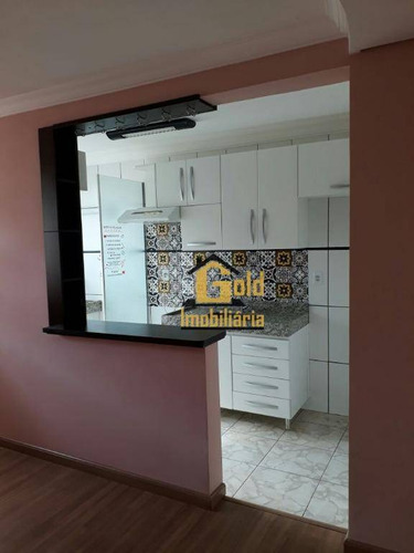 Apartamento Com 2 Dormitórios Para Alugar, 47 M² Por R$ 900/mês - Parque Industrial Lagoinga - Ribeirão Preto/sp - Ap0804