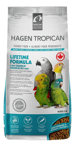 Alimento Loro Tropican 820grs Lifetime Formula 4mm