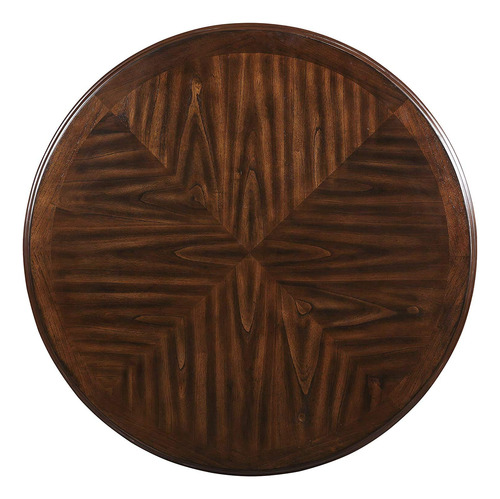 Juego De Mesa De Comedor De 5 Piezas Color Marrón Cereza