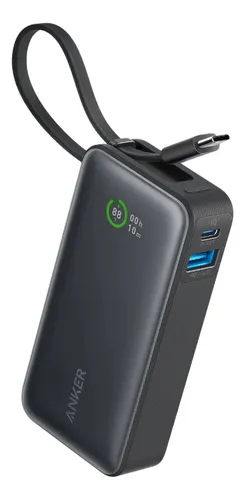 comprar Cargador Power Bank | Anker Nano | 10.000mah 30w | Tamaño Compacto | Display Inteligente | iPhone 16 15 14 13 12 Pro Max | Galaxy S24 S23 S22 A55 A54 Ultra Plus