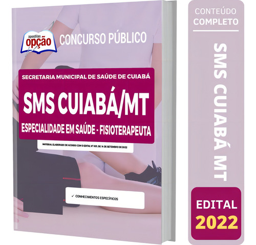 Apostila Sms Cuiabá Mt Especialista Em Saúde Fisioterapeuta