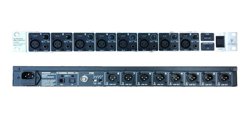 Imagen 1 de 2 de Interfaz Conversor Ad De Sonido Behringer Pro Ada 8000
