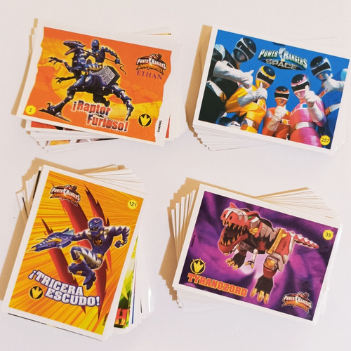 Power Rangers - Dinothunder // Lote De Figuritas Diferentes 