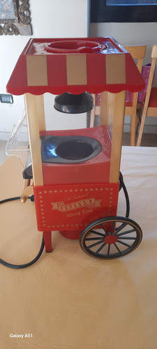 Pochoclera Electrica Mega Express Carrito Excelente Rojo (Usado)