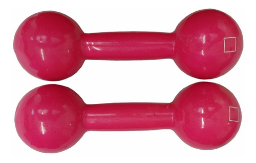Imagem 3 de 3 de Tornozeleira / Caneleira 5 Kg + Halteres 5 Kg Feminino Rosa