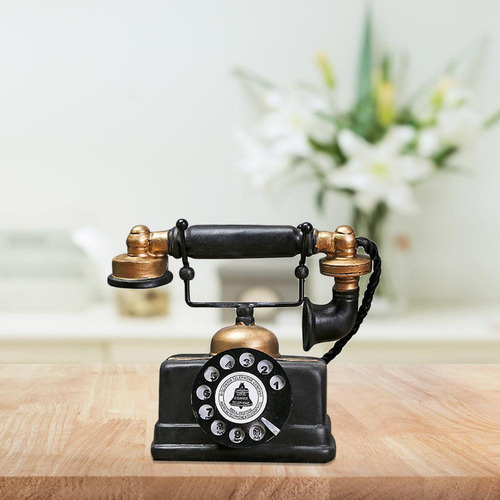 Nuevo Modelo De Telefone Retrô, Ornamento De Mesa Antigo,