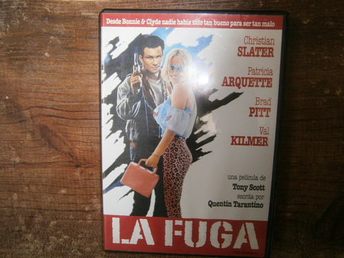 La Fuga Dvd Patricia Arquette Brad Pitt Tony Scott Tarantino