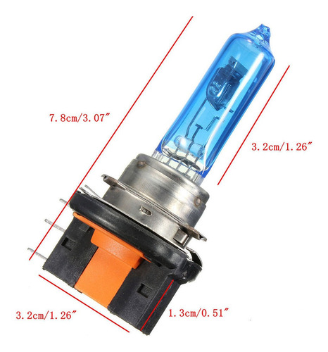2x Bombillas Blancas H15 Led 6000k