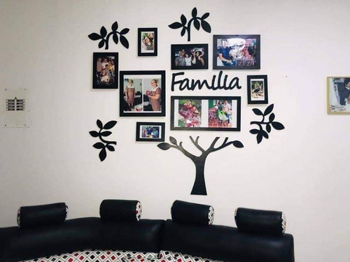 Cuadro Para Fotos Arbol Familia Mdf 1.20 M X 1.40 M