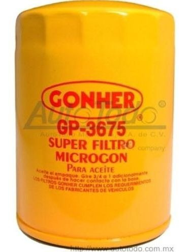 Filtro Aceite Gonher Allante 4.6 1993