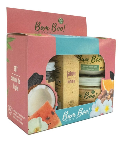 Set Cuidado De La Piel Bam Boo! Lifestyle 4 Pzas