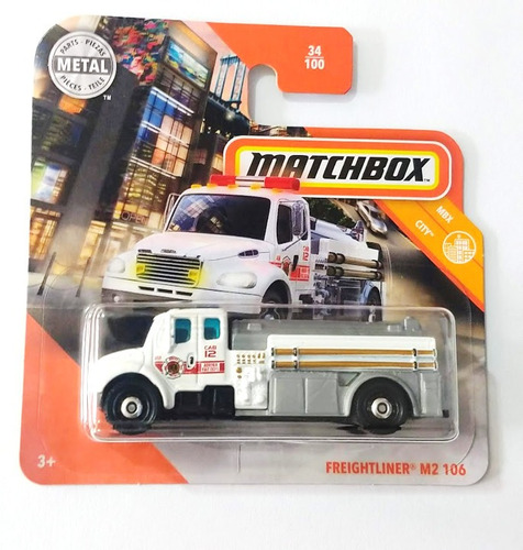 Matchbox Freightliner M2 106 Bomberos Original Coleccion