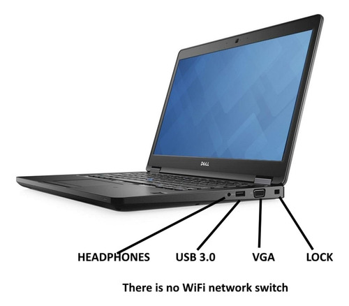 Laptop Dell Latitude 5480 Core I5 6300 16g Ram 256g Ssd Fhd (Reacondicionado)