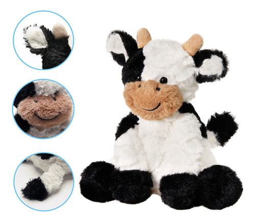 Lindo Y Flexible Juguete De Peluche Con Forma De Vaca E