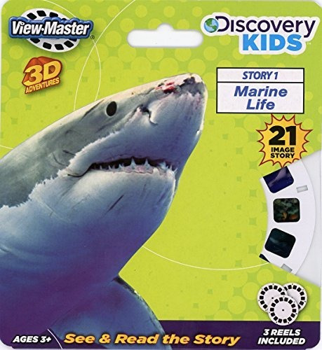 Discovery Kids 3d Viewmaster Vida Marina - Full Set 3 Carret