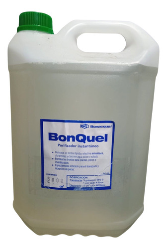 Bonquel Purif. 5 L Bonacqua Remueve Amoníaco Cloraminas 