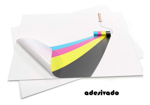 200 Folhas Papel Foto Glossy Adesivo À Prova D'água A4 135g