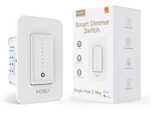 Dimmer Switch Wifi Tuya Smart - Electrocom -