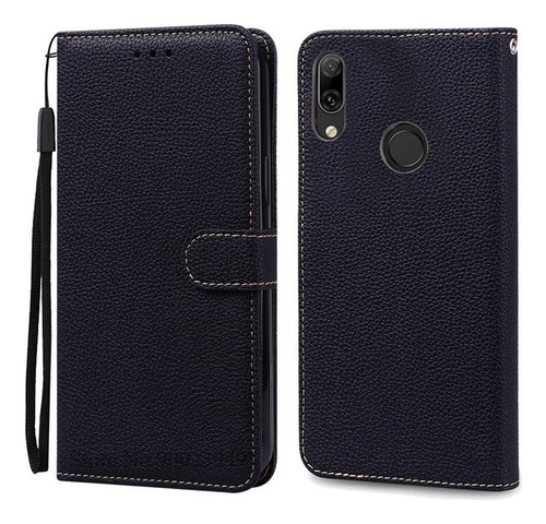 Para Funda De Piel Tipo Cartera Para Huawei Y7 Dub-lx1