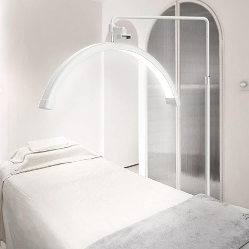 Luminaria Arco Meia Lua 50w Suporte Celular Led Ajustavel