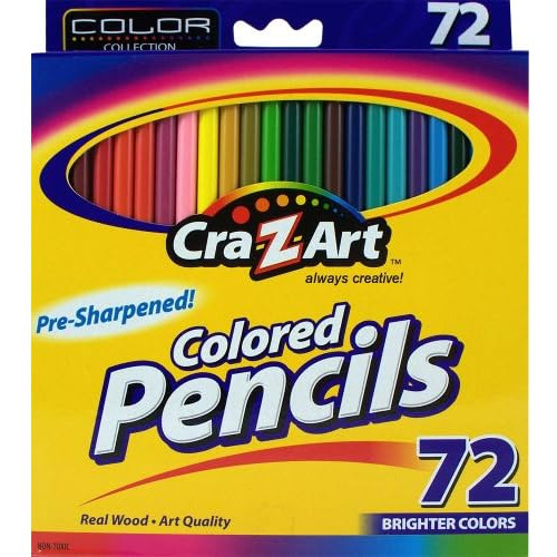 Lápices De Colores, Paquete De 72 (10402), Surtidos
