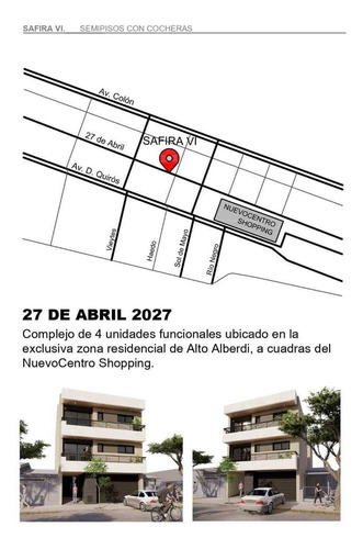 Imagen 2 de 6 de Gran Oportunidad - Semipisos En Pozo - Alto Alberdi 2 Dorm C/cochera