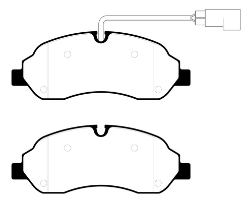 Pastillas De Freno Para Ford Transit 1 2.4 Tdci Desde 2014 L