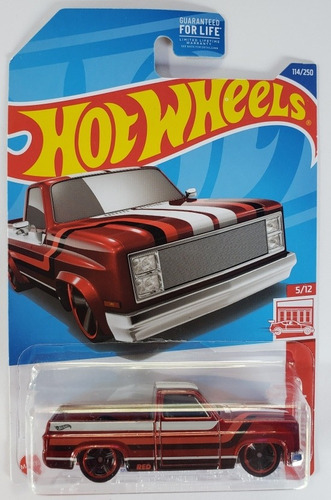 Hot Wheels 83 Silverado Chevy Exlusiva Targer Usa Red Line