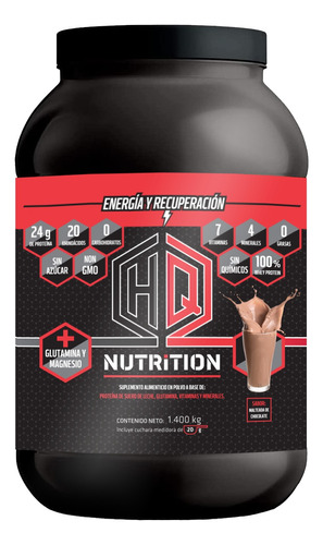 Proteina Hq Nutrition Zero Carbs 1.4kg Nueva Fórmula 2023 !