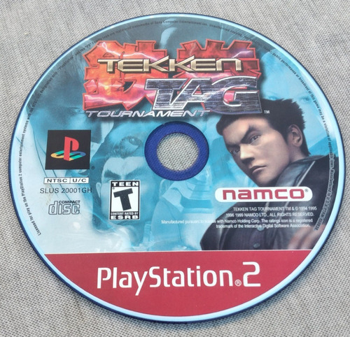Video Juego Ps2, Tekken Tag, Tournament. Sony Play Station 2