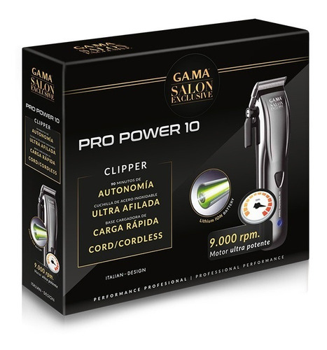 Gama Corta Pelo Profesional Pro Power 10