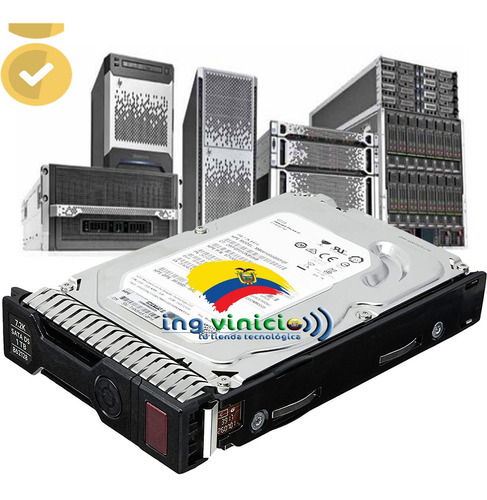 Disco Duro Hp 1tb Sata Hot Plug 3.5'' Server Proliant G8-g10