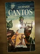 Comprar Libro Cantos Giacomo Leopardi