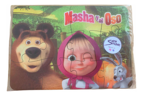 Puzzles De Mdf, Masha, Pocoyo, Mickey, Peppa Pig, Paw Patrol