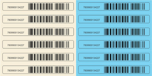 Imagen 3 de 4 de Etiquetas Codigos Barra Textos Info Numeradas Secuenciales