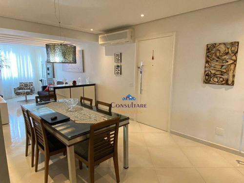 Imagem 6 de 20 de Apartamento Com 3 Dormitórios À Venda, 117 M² Por R$ 636.000,00 - José Menino - Santos/sp - Ap6838