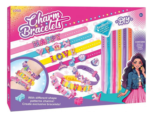 Set Juego Manualidades Set Para Armar Pulseras Emoticón