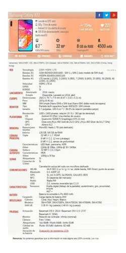 Samsung Galaxy A70 Sm-a7050 6gb 128gb Dual Sim Duos